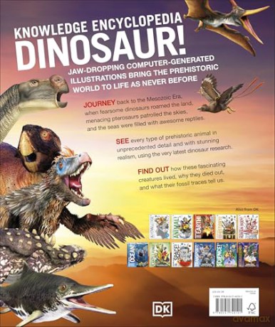 Knowledge Encyclopedia Dinosaur! (DK Knowledge Encyclopedias) - Dk [KSIĄŻKA]