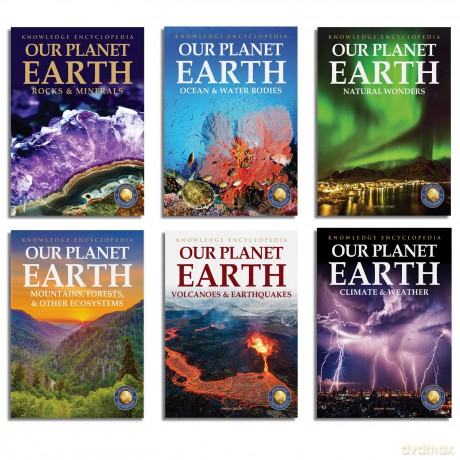 Knowledge Encyclopedia For Children - Our Planet Earth: Collection of 6 Books (Box Set) [KSIĄŻKA]