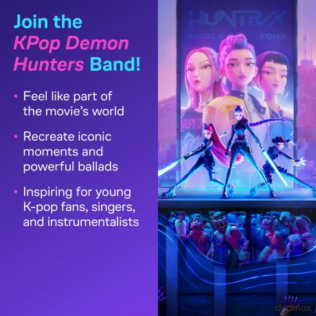 KPop Demon Hunters. Piano, Vocal And Guitar.: Music from the Netflix Film [KSIĄŻKA]