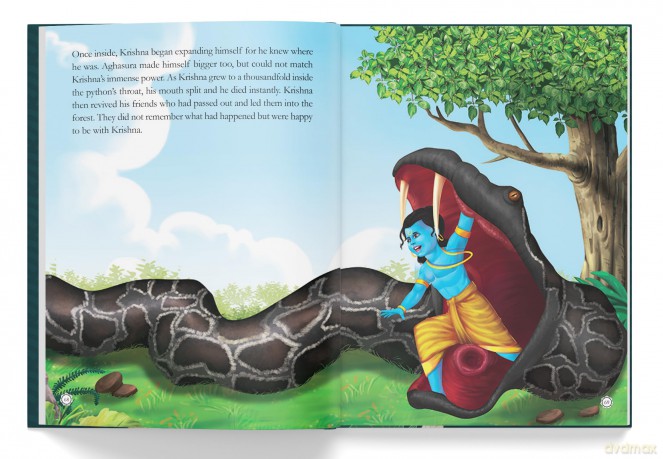 Krishna: The Cowherd God - Illustrated Stories From Indian History And Mythology (Tales from Indian Mythology) [KSIĄŻKA]