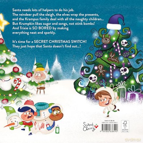 Krumpkin's Christmas Switch (Red's Rainbow) - The Perfect Christmas Picture Book for Readers Aged 3+! - Red [KSIĄŻKA]