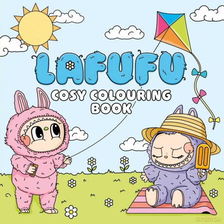 Lafufu Cosy Colouring Book: A cute and comfy colouring book for all ages! (Lafufu Activity Books) - Lafufu [KSIĄŻKA]