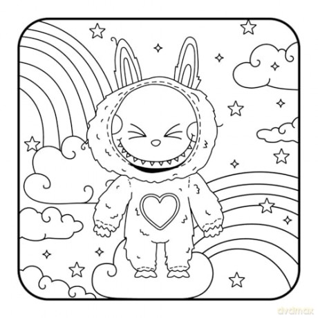 Lafufu Cosy Colouring Book: A cute and comfy colouring book for all ages! (Lafufu Activity Books) - Lafufu [KSIĄŻKA]