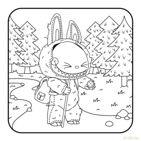 Lafufu Cosy Colouring Book: A cute and comfy colouring book for all ages! (Lafufu Activity Books) - Lafufu [KSIĄŻKA]