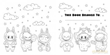 Lafufu Cosy Colouring Book: A cute and comfy colouring book for all ages! (Lafufu Activity Books) - Lafufu [KSIĄŻKA]