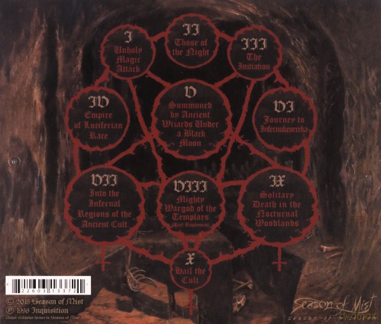 Inquisition: Into The Infernal Regions Of The Ancient Cult  [CD]