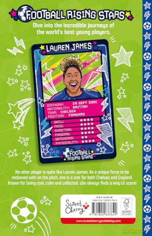 Lauren James (Football Rising Stars): Learn More About the Rise Of Your Favourite Young Footballers, Sports Biography Perfect for Ages 7+ - Luke Paton [KSIĄŻKA]