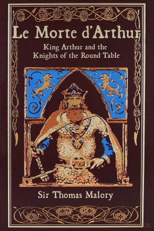 Le Morte d'Arthur: King Arthur and the Knights of the Round Table (Leather-bound Classics) - Thomas Malory [KSIĄŻKA]