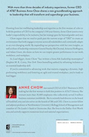 Lead Bigger: The Transformative Power of Inclusion - Anne Chow [KSIĄŻKA]