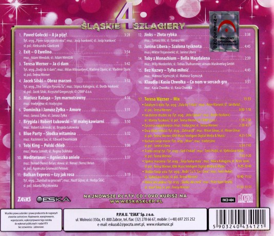 Śląskie szlagiery 4 [CD]