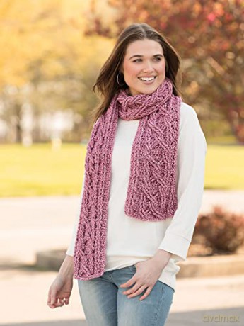 Learn-a-Stitch Crochet Scarves: 7 scarves made using worsted-weight yarn! - Annie's [KSIĄŻKA]
