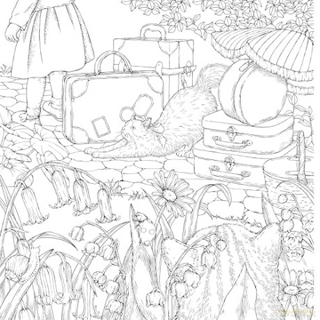 Leon's Journey Coloring Book: A Curious Cat's Seasonal Adventures (Design Originals) Whimsical Animal Scenes, Nature-Inspired Art, and Storybook Coloring from Kanoko Egusa - Relaxing Gift for Adults - Kanoko Egusa [KSIĄŻKA]