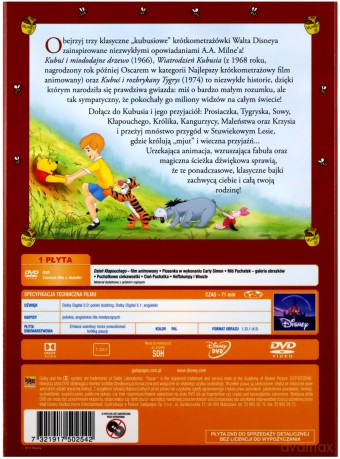 Przygody Kubusia Puchatka (Słodka Kolekcja 06) [DVD]