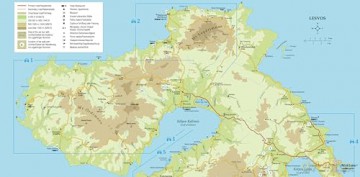 Lesvos Sunflower Walking Guide: 65 long and short walks and 5 car tours (Sunflower Guides) - Brian Anderson [KSIĄŻKA]