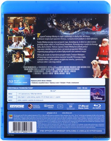 Przyjaciel Świętego Mikołaja (Disney) [Blu-Ray]