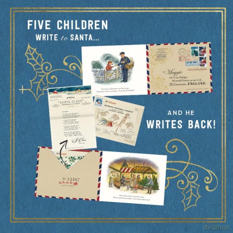 Letters from the North Pole: With Five Letters to Pull Out and Read - A Times Book of the Year 2024 - Annie Atkins [KSIĄŻKA]