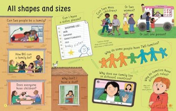 Lift-the-flap Questions and Answers about Families - Katie Daynes [KSIĄŻKA]