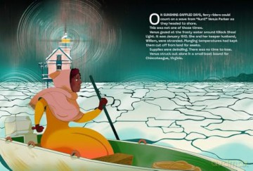 Lighthouse Ladies: Shining a Spotlight on Hardy Heroines: A True Story About Intrepid Women Who Battled Weather and Saved Sailors for Children (Ages 4-8) - Kris Coronado [KSIĄŻKA]