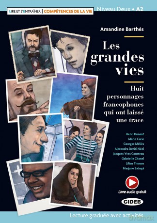 Lire et s'entrainer - Competences de la Vie: Les grandes vies + online audio - Amandine Barthes [KSIĄŻKA]
