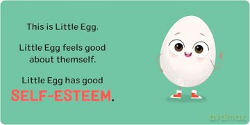 Little Egg: An Eggcellent Book of Self-Esteem: 3 (Little Egg Books) - duopress [KSIĄŻKA]