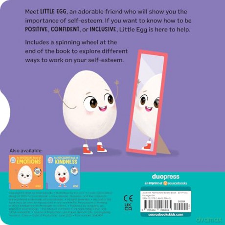 Little Egg: An Eggcellent Book of Self-Esteem: 3 (Little Egg Books) - duopress [KSIĄŻKA]