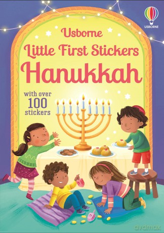 Little First Stickers Hanukkah: An Interactive Sticker Book Celebrating the Food, Songs, and Games of the Jewish Festival of Lights - Laura Cowan [KSIĄŻKA]