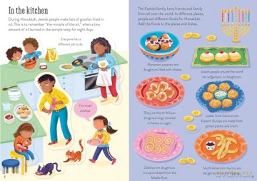 Little First Stickers Hanukkah: An Interactive Sticker Book Celebrating the Food, Songs, and Games of the Jewish Festival of Lights - Laura Cowan [KSIĄŻKA]