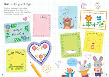 Little First Stickers Love and Friendship - Holly Bathie [KSIĄŻKA]