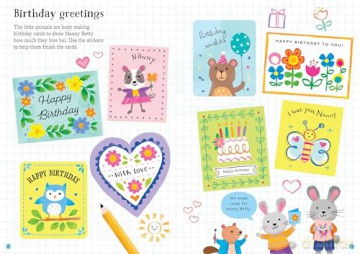 Little First Stickers Love and Friendship - Holly Bathie [KSIĄŻKA]