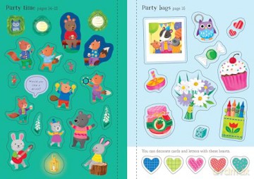 Little First Stickers Love and Friendship - Holly Bathie [KSIĄŻKA]