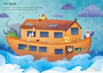 Little First Stickers Noah's Ark - Caroline Young [KSIĄŻKA]