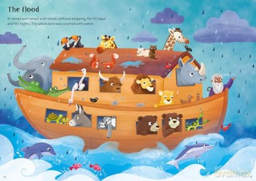 Little First Stickers Noah's Ark - Caroline Young [KSIĄŻKA]