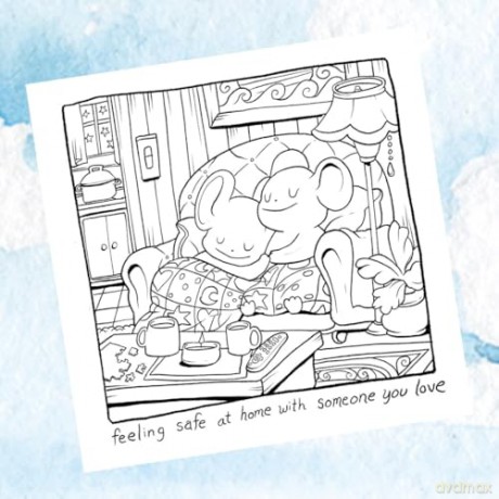 Little Joys: A Happy and Hopeful Colouring Book, The Perfect Mindful Gift - Anna-Laura Sullivan [KSIĄŻKA]