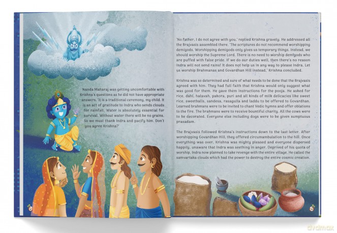 Little Krishna - Illustrated Untold Stories from Childhood - Shubha Vilas [KSIĄŻKA]
