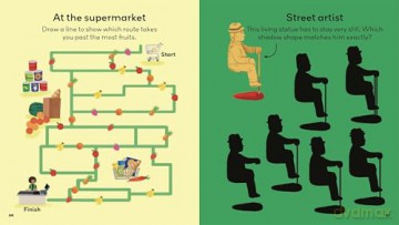 Little Learners: Busy City: Packed with Mazes, Dot-to-Dots, Puzzles, Drawing, and More! - Lisa Regan [KSIĄŻKA]