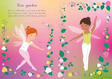 Little Sticker Dolly Dressing Ballet Fairies - Fiona Watt [KSIĄŻKA]