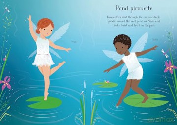 Little Sticker Dolly Dressing Ballet Fairies - Fiona Watt [KSIĄŻKA]