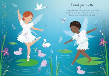 Little Sticker Dolly Dressing Ballet Fairies - Fiona Watt [KSIĄŻKA]
