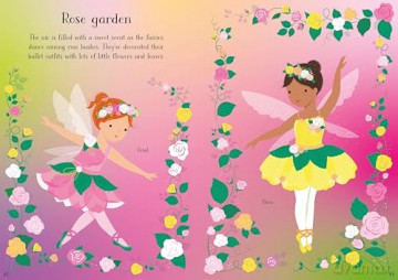 Little Sticker Dolly Dressing Ballet Fairies - Fiona Watt [KSIĄŻKA]