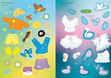 Little Sticker Dolly Dressing Ballet Fairies - Fiona Watt [KSIĄŻKA]