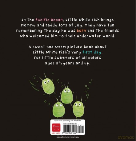 Little White Fish Is Born: 12 (Little White Fish, 12) - Guido Van Genechten [KSIĄŻKA]