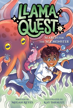 Llama Quest #4: Search for the Sea Monster - Megan Reyes [KSIĄŻKA]