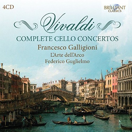Francesco Galligioni: Vivaldi: Complete Cello Concertos [4CD]