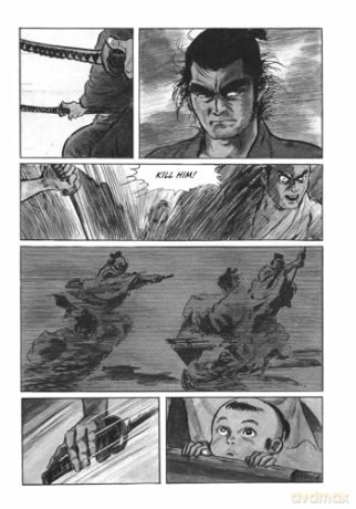 Lone Wolf and Cub Deluxe Edition Volume 1 - Kazuo Koike [KOMIKS]
