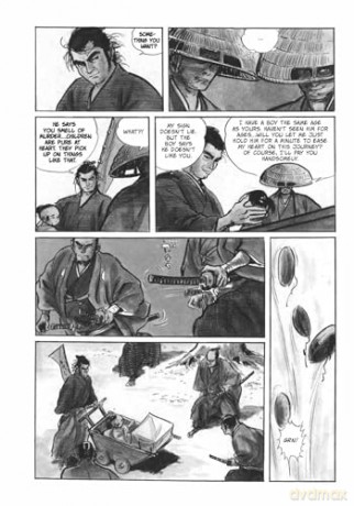 Lone Wolf and Cub Deluxe Edition Volume 1 - Kazuo Koike [KOMIKS]