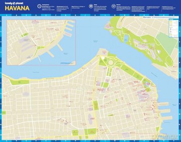 Lonely Planet Havana City Map - Lonely Planet [KSIĄŻKA]