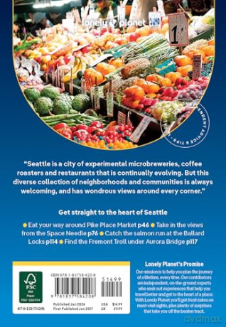 Lonely Planet Pocket Seattle (Pocket Guide) - Sarah Etinas [KSIĄŻKA]