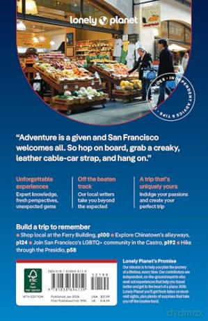 Lonely Planet San Francisco (Travel Guide) - Alison Bing [KSIĄŻKA]