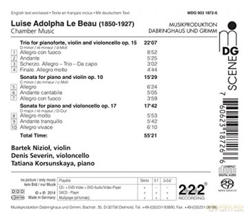 Le Beau: Chamber Music [CD]