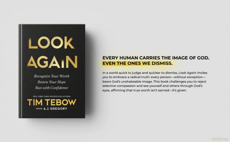 Look Again: Recognize Your Worth. Renew Your Hope. Run with Confidence. - The Perfect Christian New Year's Resolution Gift - Tim Tebow [KSIĄŻKA]
